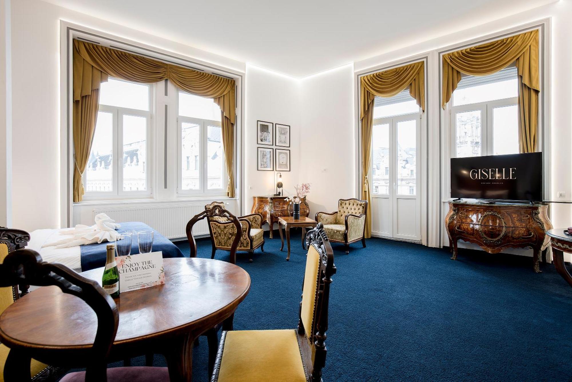 Hotel Giselle Vintage Doubles à Budapest Extérieur photo
